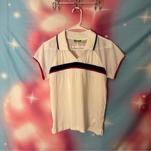 Women’s Vintage Prince Tennis Polo